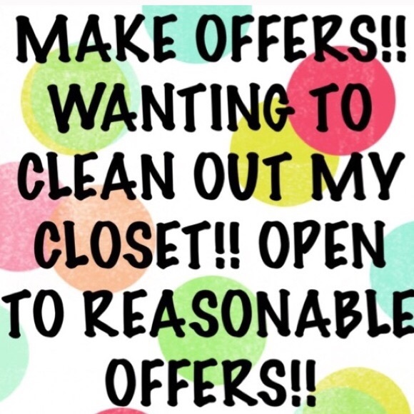 Other - PLEASE MAKE ME A REASONABLE OFFER❣️❣️